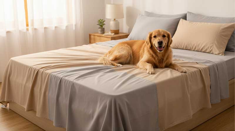 Best Bed Sheets For Dog Owners