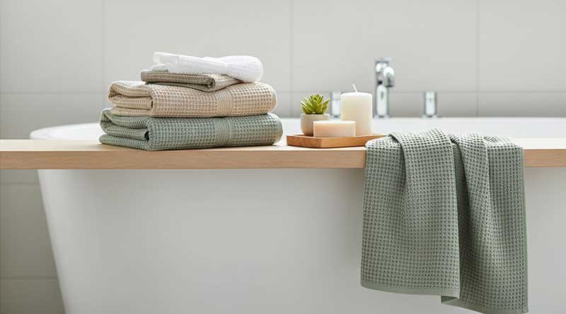 Best Waffle Bath Towels
