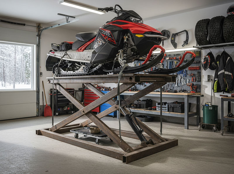 How to Choose Snowmobile Lifts