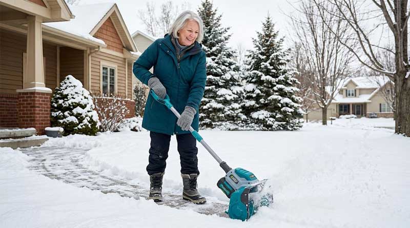 Best Cordless Snow Shovel for Seniors